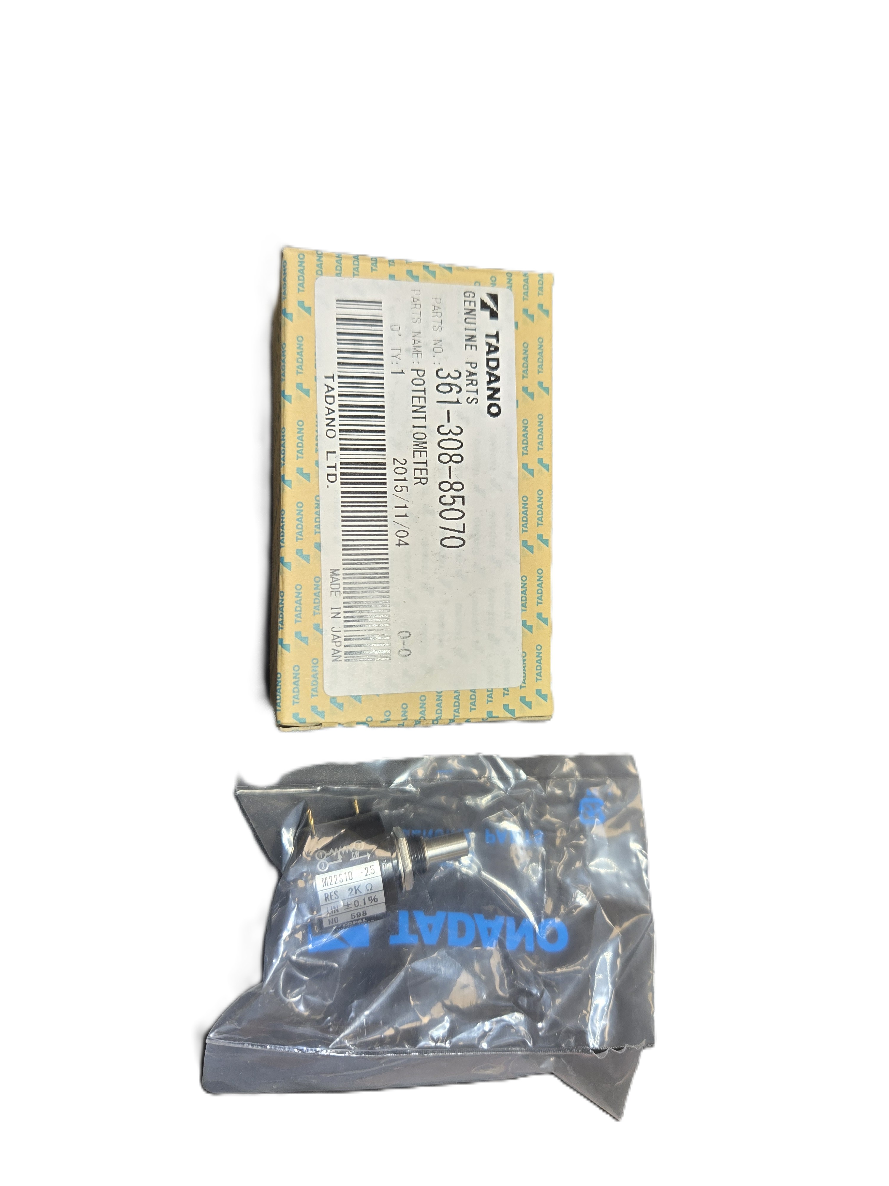 Potentiometer(腳架感應器)